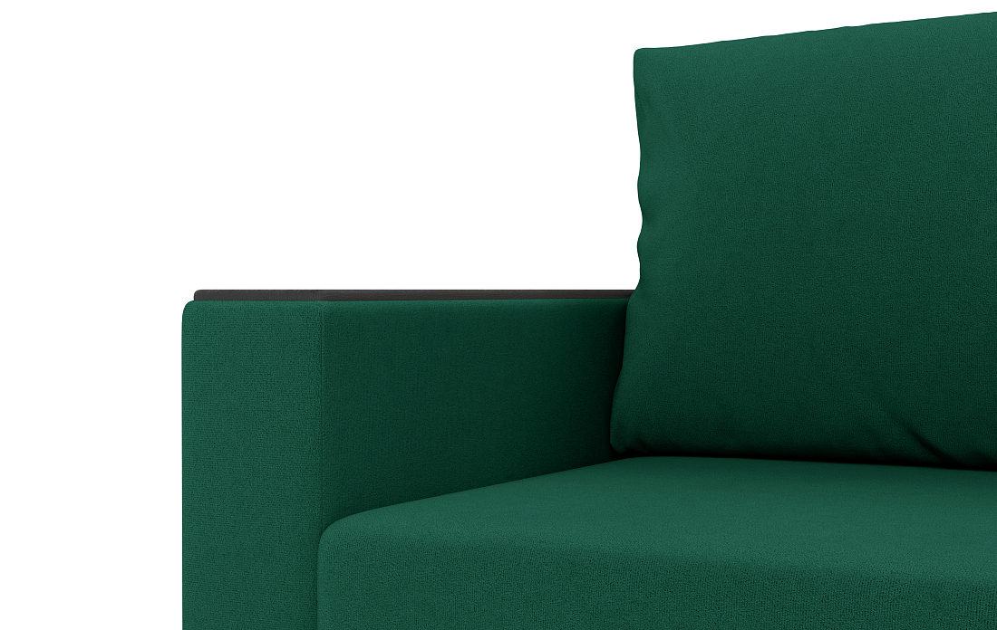 Гермес / Диван - кровать 3-х мест велюр велутто хвойный 33